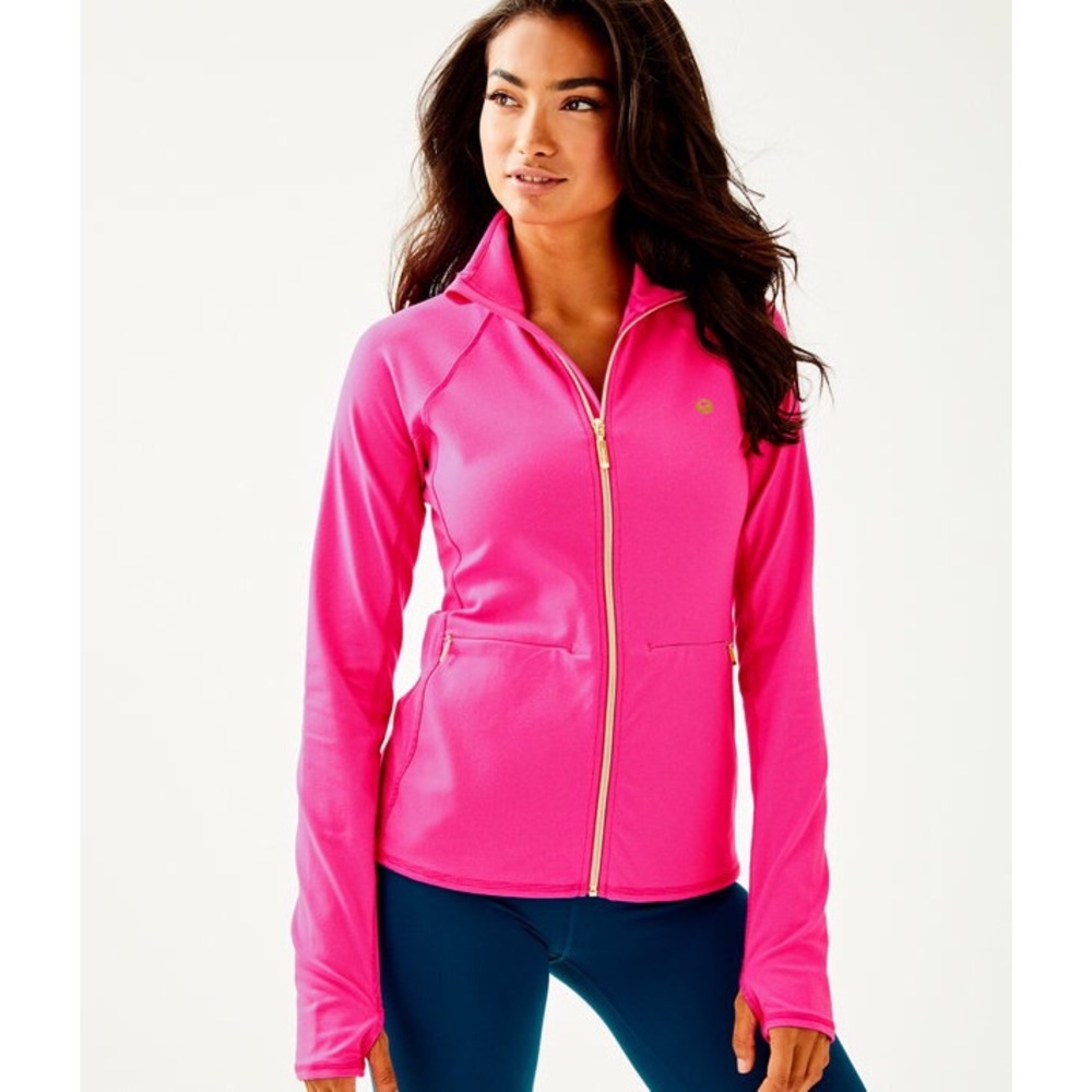 Lilly Pulitzer pink jacket